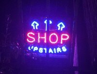 COME SEE US UPSTAIRS! COME SEE US UPSTAIRS!